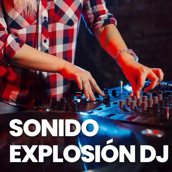 efecto sonido explosión dj