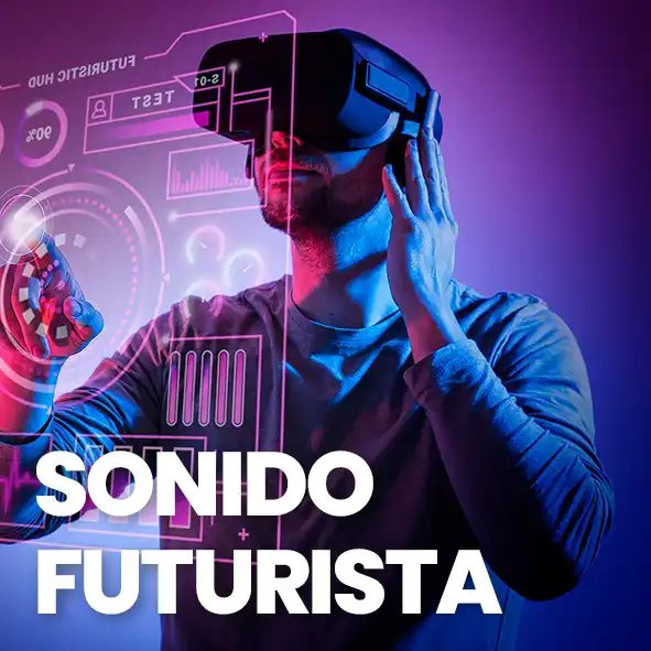 efecto de sonido futurista