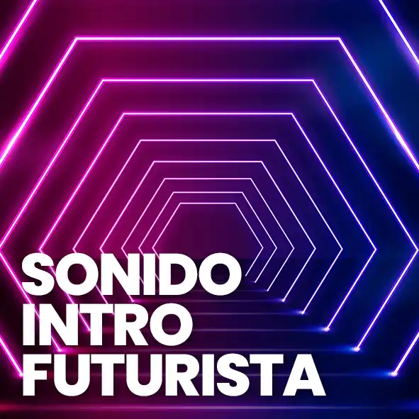 sonido de una intro futurista