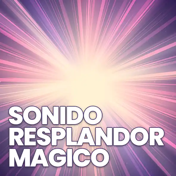 sonido resplandor magico