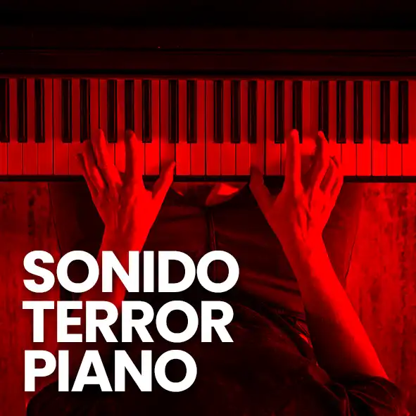 sonido melodia de piano de terror