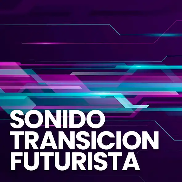 efecto sonido de una transicion futurista